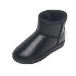 Talvised uued lumesaapad, naiste Korea v&auml;ljaanne, lamedap&otilde;hjalised, paksendatud pehmed paarile vabaaja l&uuml;hikeste varrukatega naiste puuvillased kingad 36 must