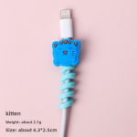 Multikas silikoonkaablikeeraja: &Otilde;pilass&otilde;bralik loomade organiseerija ja k&otilde;rvaklappide hoidik frog