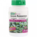 Nature's Plus- Herbal Actives, Coleus Forskohlii, 125 mg, 60 k&ouml;&ouml;giviljakapslit