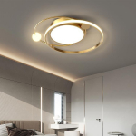 Moodsad LED elutoa laevalgustid Magamistoa K&ouml;&ouml;gi S&ouml;&ouml;gitoa Dekoratsioon Lamp L&uuml;hter Skandinaavia Siseruumide Kodu Diameter -50cm kuld