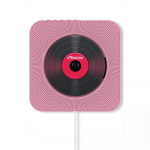 LED-ekraaniga CD-m&auml;ngija kaugjuhtimispult Kaasaskantavad ruumilise heli stereomuusikam&auml;ngijad Bluetoothi ​​FM-raadio USB-ketta MP3-juhtme l&uuml;litiga. US Plug valge