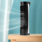 V&auml;ike lauaarvuti torni ventilaator laualamp USB lauaventilaator 2 kiirust toa konditsioneeri ventilaatorid kodu elutuppa magamistuppa valge