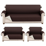 Veekindel diivanikate tepitud kulumiskindel diivanikate koerale, lemmikloomale, lastele, lamamistoolile, tugitoolile, m&ouml;&ouml;blile 1/2/3/4 kohaline kaitse 4 Seater