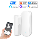 Tuya WiFi Zigbee Ukse Akna Magnetandur Nutika Kodu Automaatika Moodul Ukse Detektor Turvalisus Sissemurdmise Alarm Alexa Google Home WiFi door sensor