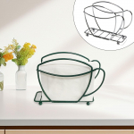 Creative Metal Holder for Paper Napkins on Dining Table h&otilde;be