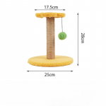 Kassitarvikud Kassi ronimisraam Kassipesa Armas kassi kraapimislaud, linane padi s&uuml;gelusevastane diivan kassi m&auml;nguasi 28*25*17.5cm