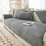 Elutoa diivanikate Puuvillane diivanikate Jacquard P&otilde;hjamaade diivanipadi Nelja hooaja p&auml;evitoolikate L-kujuline diivani kaitsekate 70x70