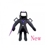 Skibidi WC Titan Clockman Upgrade Plushie Titan Compute Man Drillman Palus kaamera Mees Titan TV Mehe rekvisiitidega t&auml;idetud m&auml;nguasi