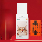 Xiaomi taskuprinter 1S fotopaber, kiired 3-tollised prindid, 50 lehte valge