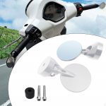 2 tk Mootorratta tahavaatepeegli juhtraua peeglid Ratsutamise remont Garaaži komponent mootorratta pool must