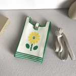 V&auml;ike kootud mobiiltelefonikott Ni&scaron;i disainiga armas multikas, mitmek&uuml;lgne kaasaskantav reisimiseks m&otilde;eldud kott naistele 15*24cm