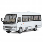 Toyota rannabussi mudelauto, 1/24 m&otilde;&otilde;tkavaga m&auml;nguautod, survevalatud s&otilde;idukid, poistele m&otilde;eldud kingitused 1/24-Size:20.5*5*8cm valge