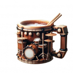 Muusikariist Kohvikruus Kitarr Klaver Viiul Trumm Saksofon Elektrikitarr Keraamiline