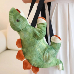 Loominguline multikas dinosauruse t&auml;idisega nuku seljakott Siniroheline Triceratopsi t&auml;idisega seljakott s&uuml;nnip&auml;evakingitus poistele ja t&uuml;drukutele about 45cm