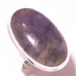 Lepidolite Gemstone Handmade Ethnic Thanksgiving Gift Jewelry Ring 8.25 i5d43