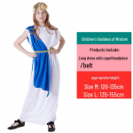 Laste Kreeka jumalanna ja Rooma printsessi Halloweeni kost&uuml;&uuml;mid &ndash; poiste ja t&uuml;drukute maskeraadir&otilde;ivad Goddess of Wisdom, M