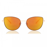 T&auml;isveljed Cat Eye Red RoSe Gold Smartbuy kollektsioon Sammie S Srr L119 moodsad unisex p&auml;ikeseprillid Red Rose Gold/53-17-140