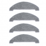 4tk tolmuimeja mopilapp, asenduskiudpuhastusmasina puhastuslapp Xiaomi VIOMI S9 jaoks