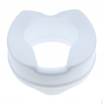 Portable Elevated Raised Toilet Seat Riser, White Color, 41 * 16 x 37 cm