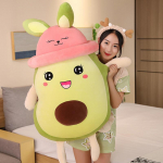 Armas avokaado pl&uuml;&uuml;sist m&auml;nguasi padja nukk nukk nukk t&uuml;druk magab voodis t&uuml;druk &Uuml;limalt pehme 60Cm