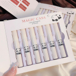 6 huuleglasuuri komplekt, matt sametine matt huulepulk kinkekarp. 2g