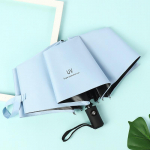 Automaatne naiste vihmavari: Mustvalge ruuduline, UV-kaitsega, kokkupandav disain &otilde;pilastele