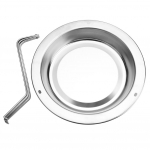 1 tk roostevabast terasest p&uuml;stine r&ouml;stitud kana hoidik r&ouml;stimisrest Grill-grillimisriistad