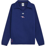 Adidas Originals X Arsenali koost&ouml;&ouml; Topp 24/25 Terrace Icons Treening Lihtne Mood Mitmek&uuml;lgne Pikkade Varrukate Dressipluus Meeste dressipluus Sinine JF0547 S
