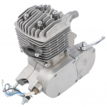 Jalgrattamootori k&auml;siinstrument 2-taktiline 80CC bensiinimootori &otilde;husilindri sisep&otilde;lemismootor h&otilde;bedane