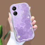 Armas koomiksimustriga kreemja tekstuuriga korpus, lainelise servaga pehme silikoonkaanega telefoni&uuml;mbris Xiaomi Redmi jaoks Redmi 9 Power must