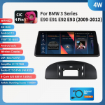 Ossuret Android 13 10,25-tolline Auto Intelligentsed S&uuml;steemid 2 Din Traadita Carplay Android Auto BMW 3. seeriale E90 E91 E92 E93(2009-2012)CIC Stereo RDS 4W 4G 32G