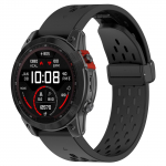 Kiirkinnitusega silikoonist kellarihm Garmin Fenix 7 jaoks - 20/22/26mm kokkuklapitav pannal 26mm Hole Type