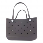 Rannakoti hoiukott K&auml;ekott &uuml;hev&auml;rviline veekindel Eva Hole suur hoiukott, v&auml;listingimustes kasutatavad kandekott kaasaskantavad reisikotid One Size pruun