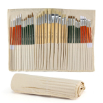 36/24 tk. pintslite kunstikomplekt akr&uuml;&uuml;l&otilde;li akvarell-gua&scaron;&scaron;i jaoks 36PCS