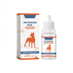 T&auml;iustatud silmatilgad;Katarakti silmatilgad lemmikloomadele;Silmade niisutavad tilgad koertele ja kassidele, &otilde;rnad koostisosad silmakudedes ja lihastes, 10ml One Size valge