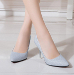 Fashion High Heels Single Shoes Chinese Mature Women Sexy High Heels New Styles High Quality Shoes for Women Ladies 34
