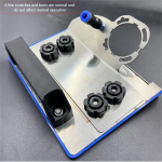 Roostevaba teras 45&deg; nurgakivi faasimise t&ouml;&ouml;riist-manuaalne, mitteelektriline metallist klamber t&auml;pseks trimmimiseks, l&otilde;ikeklamber, kivi trimmimine