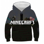 2025 Uued Minecrafti Pop Kapuutsid Lastele T Kapuuts Kawaii Zombi Multikas Poiste ja T&uuml;drukute Topid Riided 4 5 6 7 8 9-14 Aastastele 11-12 Years