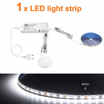 LED-ribavalgusti 2835 lint, tsentraliseeritud juhtpult, puidust puutetundlik l&uuml;liti LED-lintvalgusti DIY alkohol/ladustamis-/ekraan-/seinakapi lamp 2M