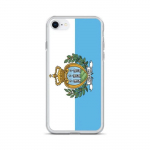 Coque T&eacute;lephone Drapeau Saint-Marin &ndash; iPhone 6S Plus
