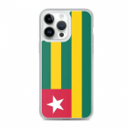Coque iPhone &ndash; Drapeau Togo &ndash; iPhone 14 Pro Max &ndash; Supp &ndash; Mitmev&auml;rviline &ndash; Vertikaalne