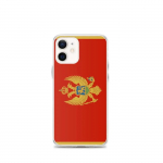 Coque T&eacute;lephone Drapeau Mont&eacute;n&eacute;gro &ndash; iPhone 12 mini