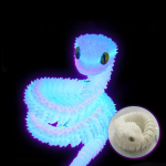 30cm 3D Prinditud Madu M&auml;nguasjad Naljakad Prinditud Loomad Madu J&otilde;ulud Uus Aasta K&auml;sit&ouml;&ouml; Ornament Simulatsioon Loom Kodu Lauaarvuti Ornament 40CM