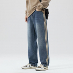 Teksased Meeste Kevad Uus Retro L&otilde;tv Sirge Langenud Laiad S&auml;&auml;red S&uuml;gisp&uuml;ksid M