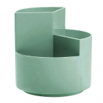 Suure mahutavusega 360&deg; p&ouml;&ouml;rlev pliiatsihoidja kirjutuslaud 3-restiline pliiatsihoidja Meigipintsel Koolipliiatsi alus kontorihoidik