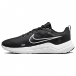 Nike Downshifter 12 Must Valge Meeste Tossud Tume-Suitsuhall Puhas-Plaatina DD9293-001 44
