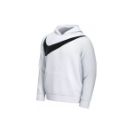 Nike &Uuml;legabariidilise Logoga Korvpalli Kapuutsiga Jakk Meestele Valge CK6458-100 XL