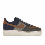Nike Air Force 1 07 Premium Tweed Samet Meeste Tossud Pruun Kesk&ouml;&ouml;sinine Ale-Pruun FQ8744-410 40.5