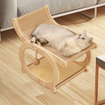 Kassim&ouml;&ouml;bel Lounge interaktiivse m&auml;nguasja ja k&otilde;rgendatud magamiskohaga Wood Color