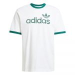 Adidas Originals Trefoil Mugav Hingav Nahas&otilde;bralik Lihtne L&uuml;hikeste Varrukatega T-s&auml;rk Meeste Topid Helebeež JC8371 L